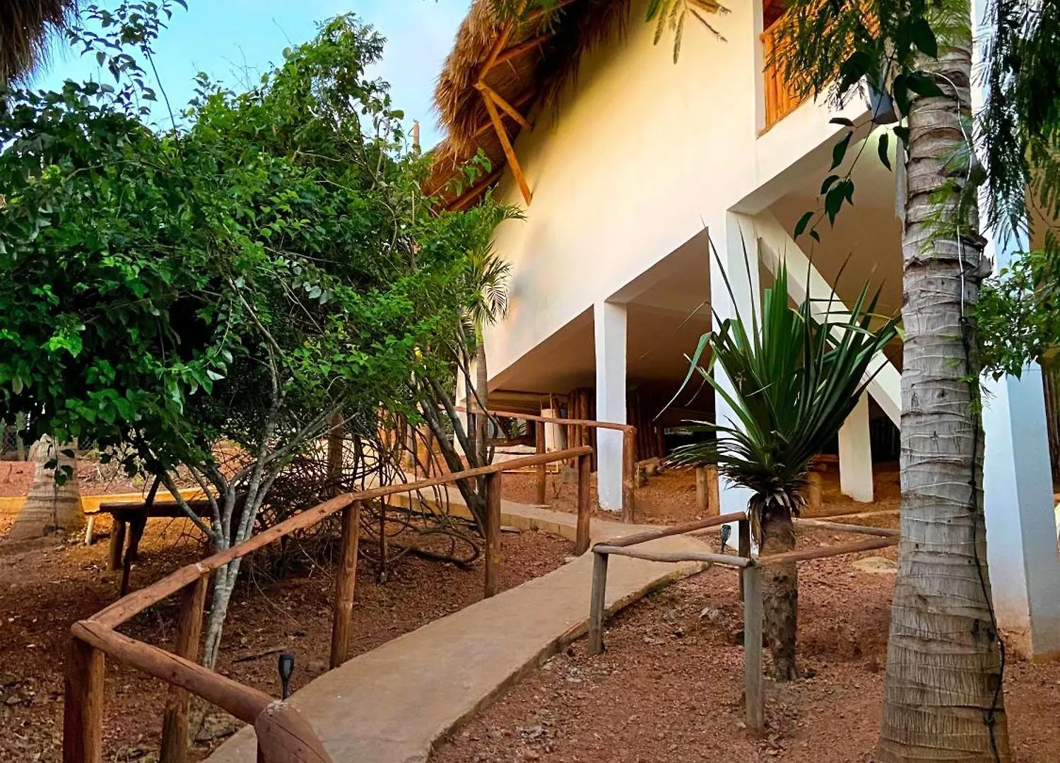 Campsite Palm Valley Cabins Mazatlan